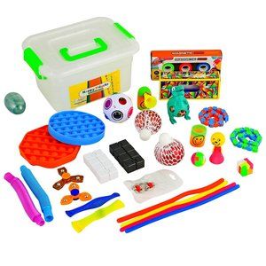 30 Piece Fidget Pack w/storage box